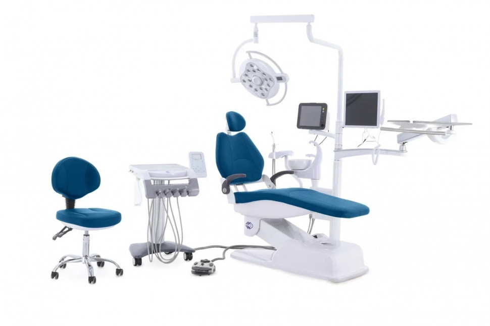 Стоматологическая установка CQ-219-I (СО-010М-02) бирюзовый