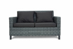 MOKKA BELLA Диван 2-х местный, цвет серый